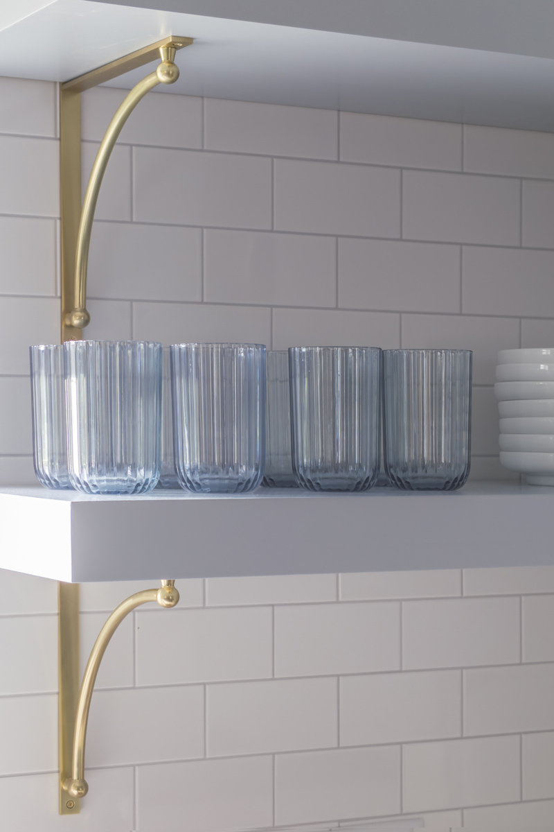 Drury-Design_Lombard_Copyright-2026_Blue-Kitchen_Open-Shelving_ornate-brackets