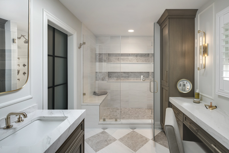 Spa-Worthy Primary Bath – Naperville, IL